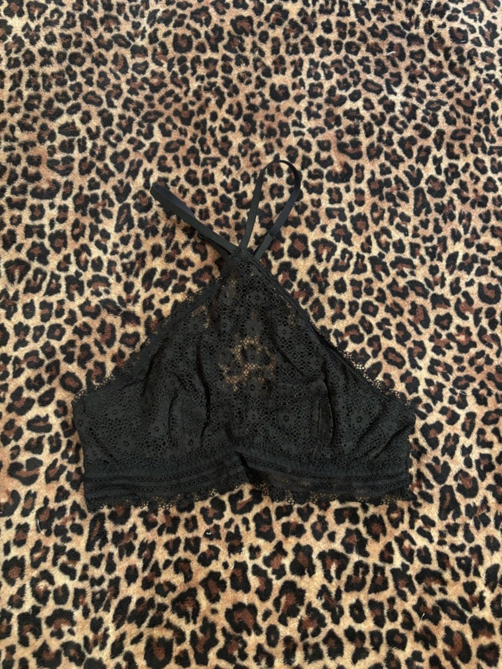 Victoria's Secret Black Lace Bralette